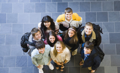 adolescents en séjour linguistique